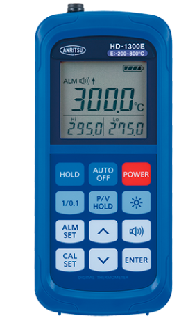 日本ANRITSU安立温度计手持式温度测量仪HD-1300E / 1300K