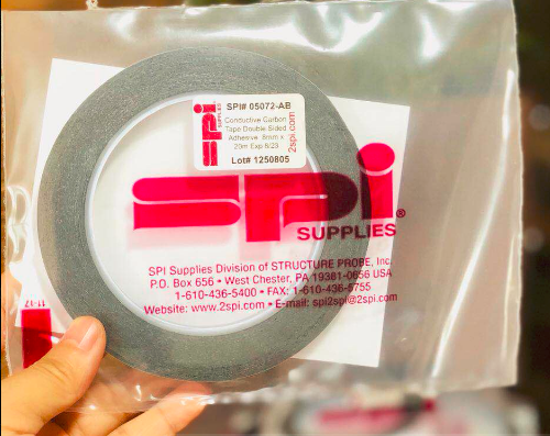 SPI美国12mm*20m胶带SEM 双面碳导电胶带