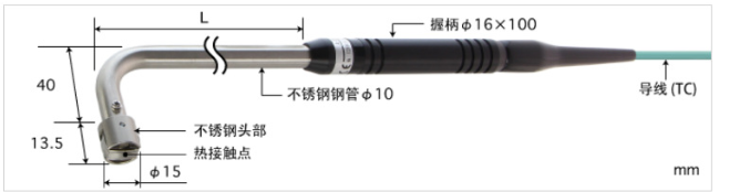 日本安立ANRITSU静止表面用温度传感器 A系列A-243E-01-1-TC1-ASP