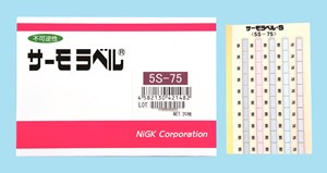 nichigi日油技研5S-65 5S-70 5S-75感温测纸Thermolabel