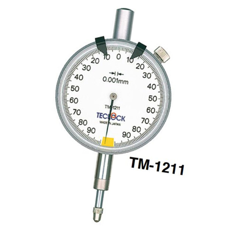 日本TECLOCK得乐千分表TM-1211全程型测量指针式千分表