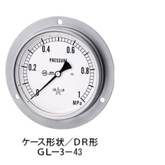 migishita日本进口GL-3-43甘油压力表