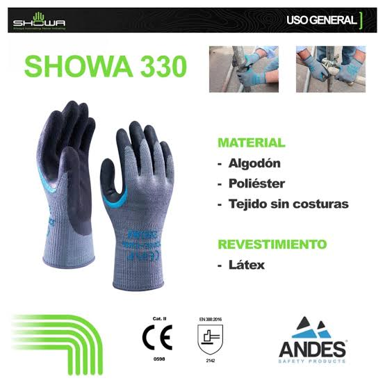 日本SHOWA原装330手套耐切割耐磨搬工作模具帆船训练拉绳用进口